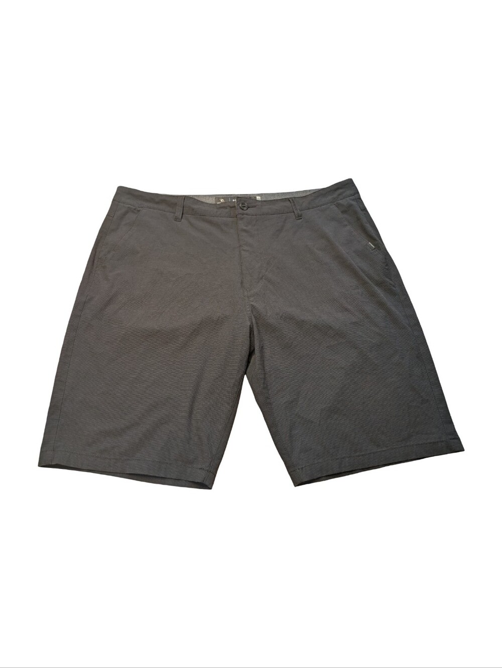 Rip Curl Men's Charcoal Flat Front Shorts Performance Wear Size 40